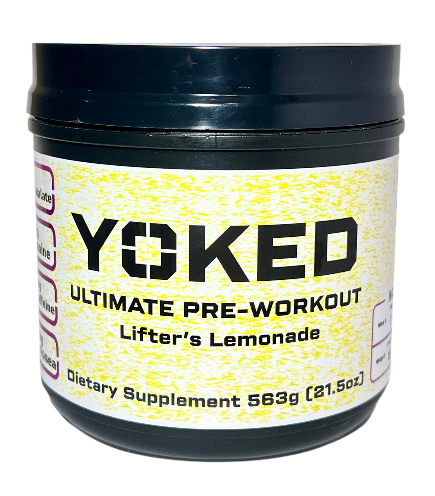 Yoked Ultimate Pre-Workout Lifter's Lemonade