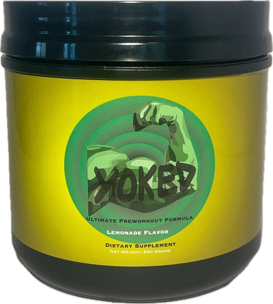 Yoked Ultimate Pre-Workout Lemonade Flavor